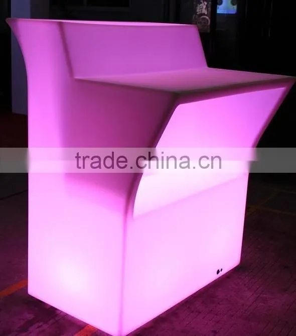 2016 SIGMA LED light western style commercial reception bar counters design