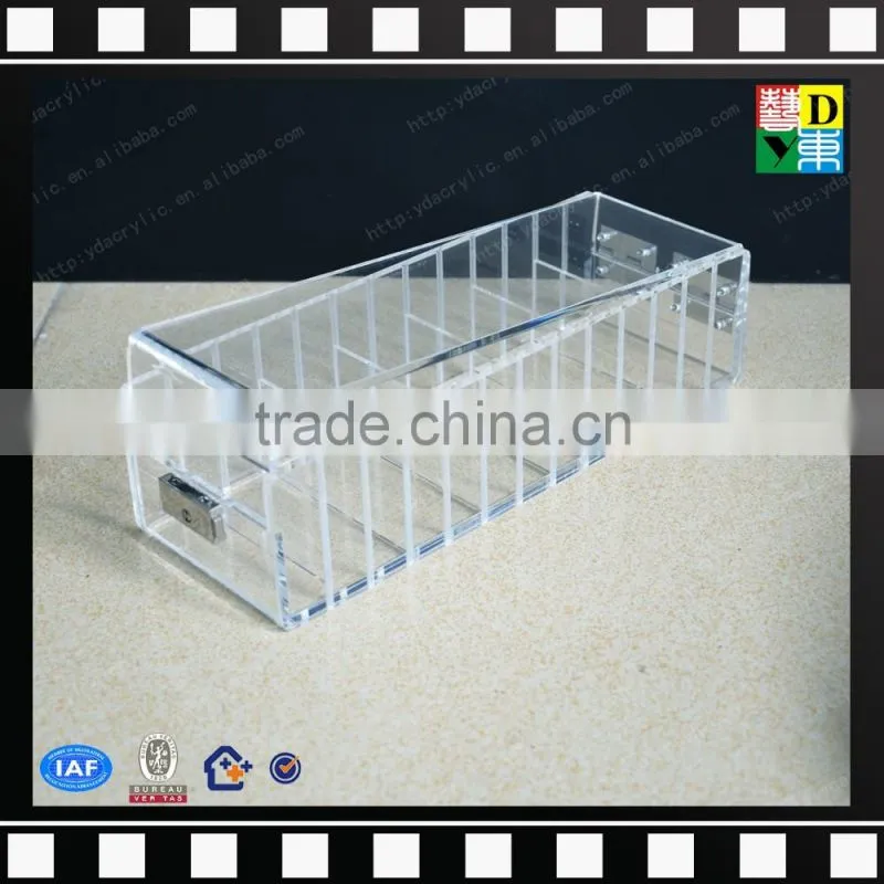 2016 Factory Price Acrylic Cosmetic Case/Acrylic Storage Box/Customized 4 tiers makeup organizer