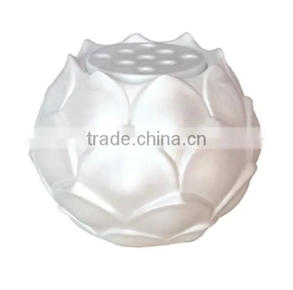 High quality supplier cremation urn shape of lotus with resonable price