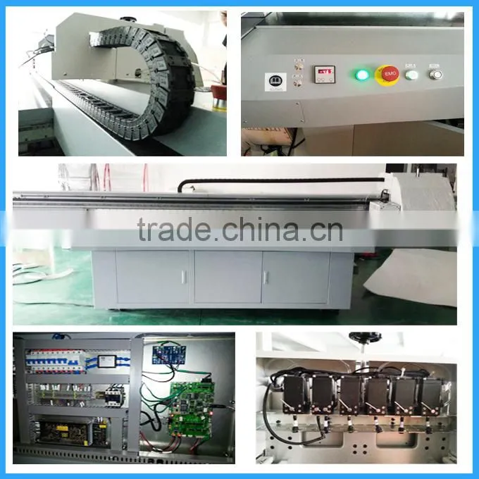 Long life use duarable large format flatbed uv printer price