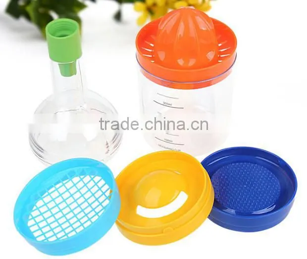 Creative Bottle Shape 8 in 1 Multifunction Kitchen Tools Set