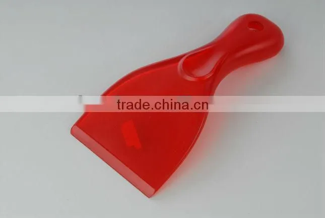 plastic car cleaning ice scraper