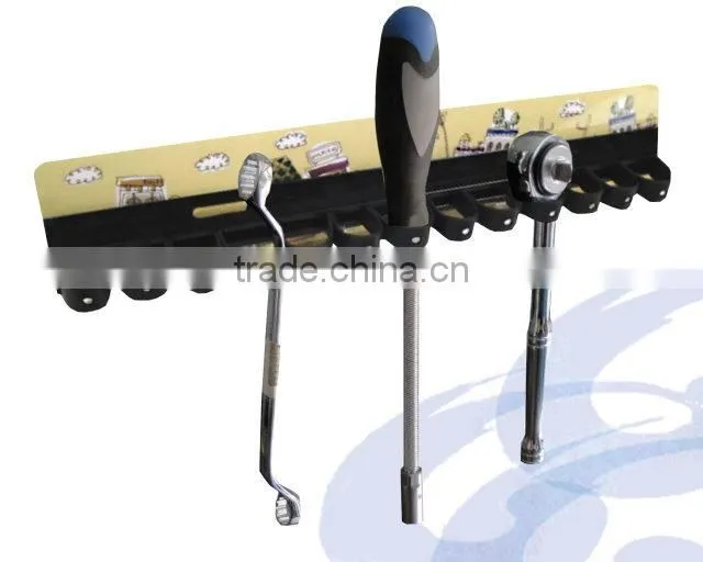 Mini Tool Holder Storage Rack with Magic Tape For Hand Tools