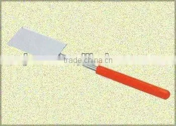 Rectangular telescoping inspection mirror car tool