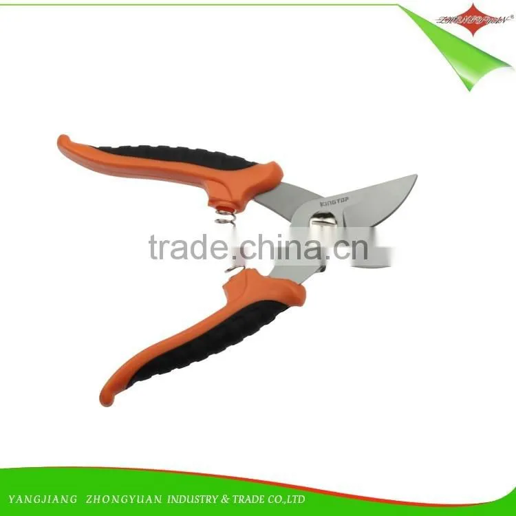 ZY-J2005 Stainless Steel Gardening Scissors Pruning Shears tool