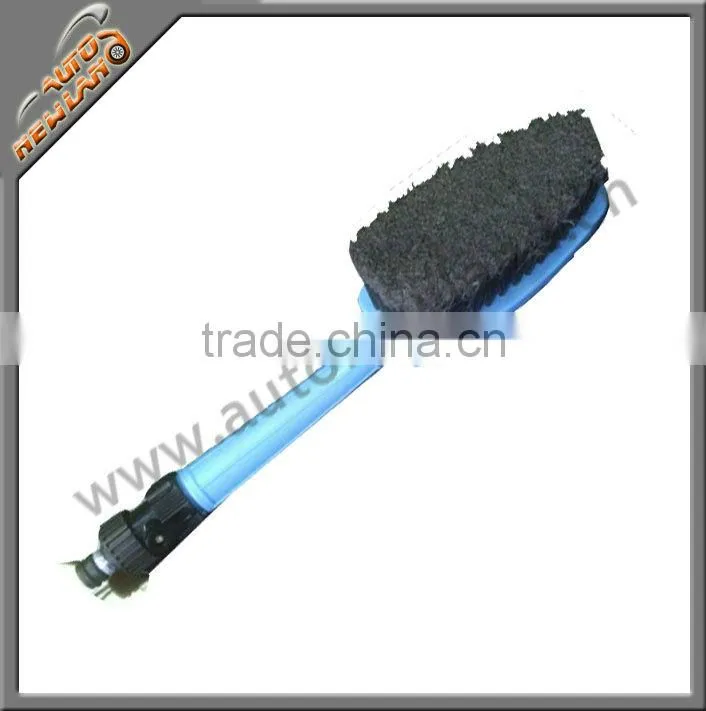 telescopic water flow car wash brush