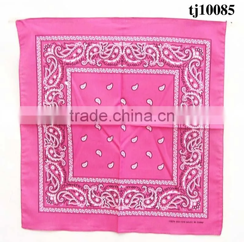 Simple and elegant flower kerchief in custom size