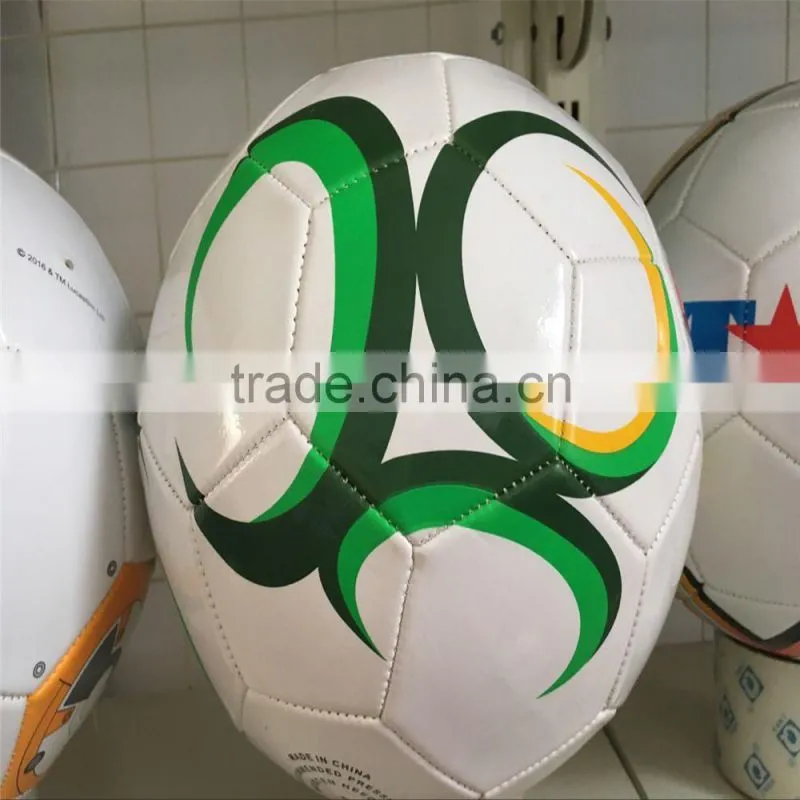 2016 promotional design pvc football