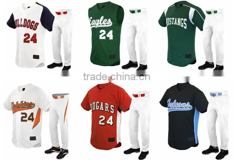 100%polyester comfortable baseball shirts with buttons