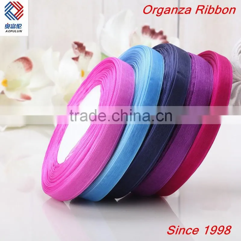 sheer organza ribbon for holiday celebrate