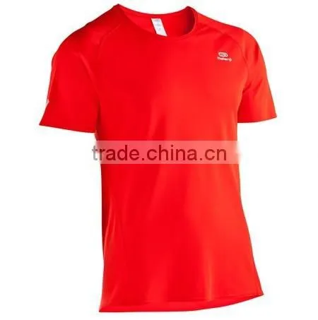 custom 100% polyester dry fit t-shirt, 100% polyester sports t-shirt wholesale