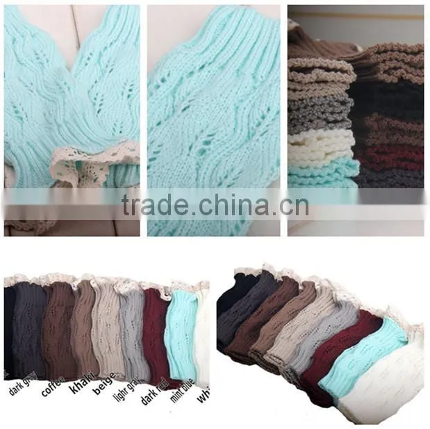 Wholesale knitting pattern women fingerless gloves