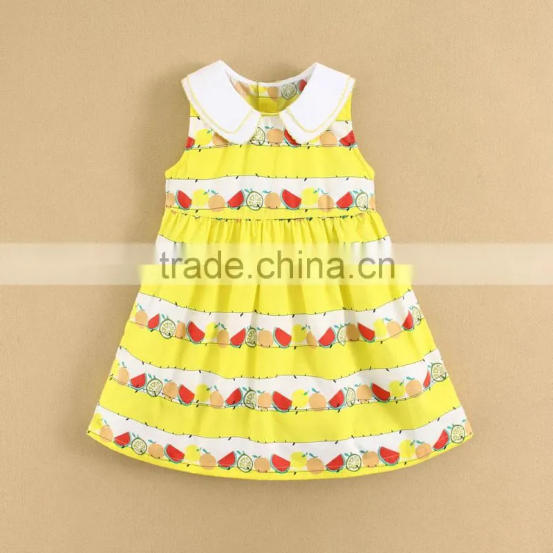 Factory Wholesale Baby Girls Dress Party Dress Kids Dress Girls Baby Clothes Summer