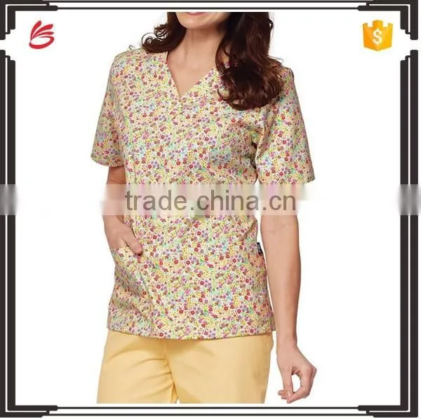 New arrival women hospital scrubs manufacturer