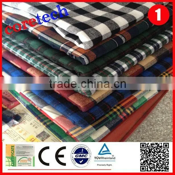 Hot sale comfortable cheap yarn dyed fabric stock factory