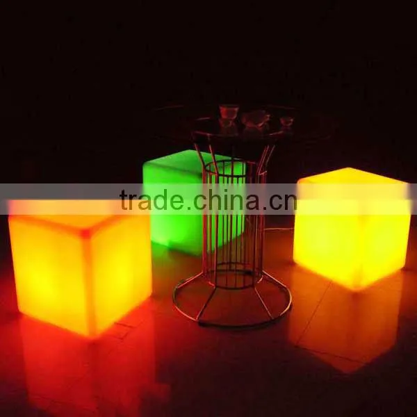 led cube led stools led chair