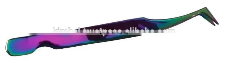 titanium multi volume eyalsh extension tweezers/ best tweezers for eyelash extension