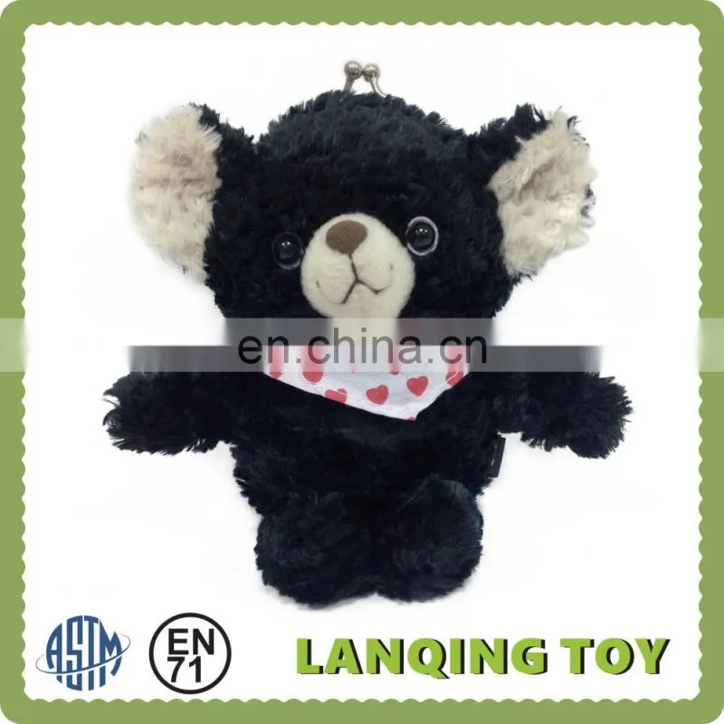 3D Plush Soft Cartoon Animal Cat Kids Backpack