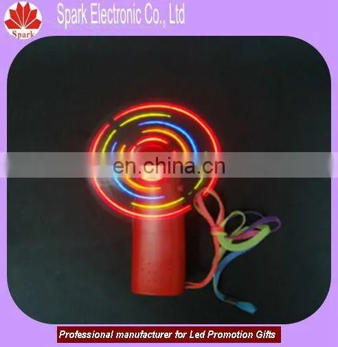 led programmable message fan