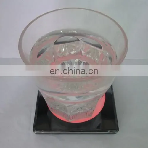 Color Changing LED Light Drink coaster for bottle