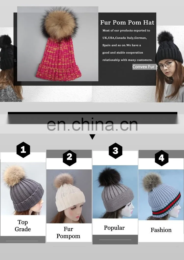 Fashion women lady girl winter hat knitted hat 2015