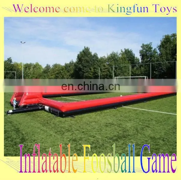 HOT inflatable human soccer cour,soccer sport