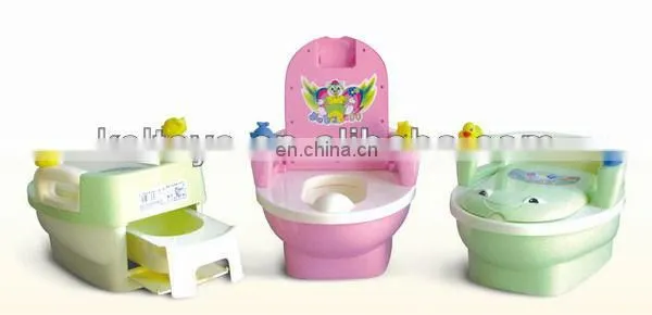 color full plastic convenient baby potty
