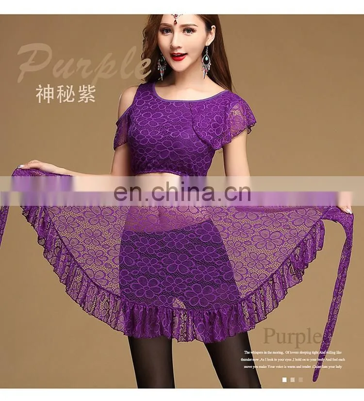 Y-2060 Indian sexy lace belly dance hip scarf