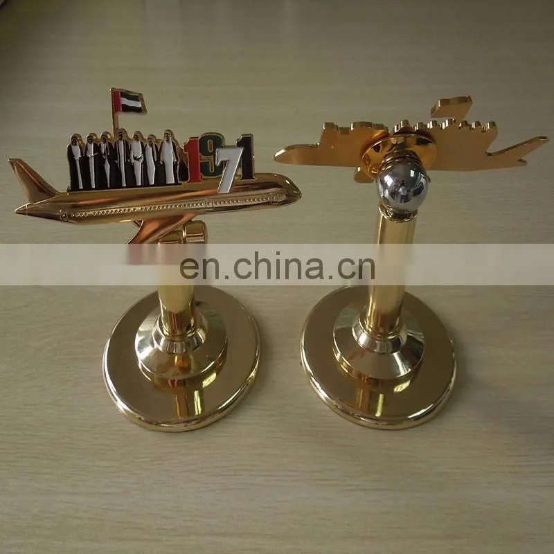 Luxury Gold 3D Star Shape Trophy with Acrylic Base For Football Club Members