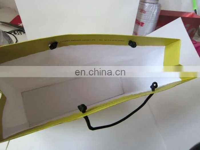 promotional customized printing coated paper gift bags
