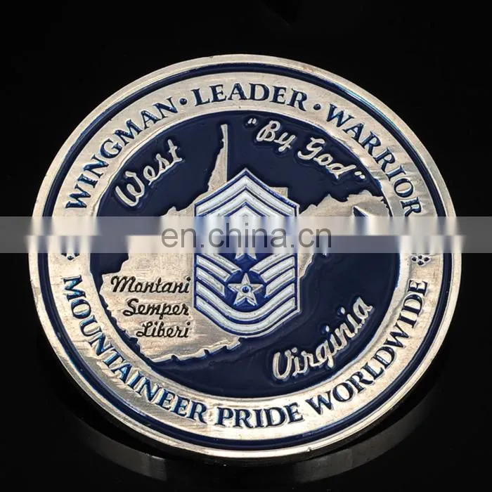 Cheap Price Customized Latest Design Popular University Badge Coin