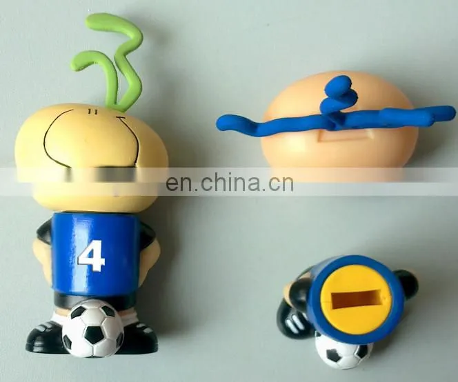 customized promotional 3D soft rubber pvc keychain