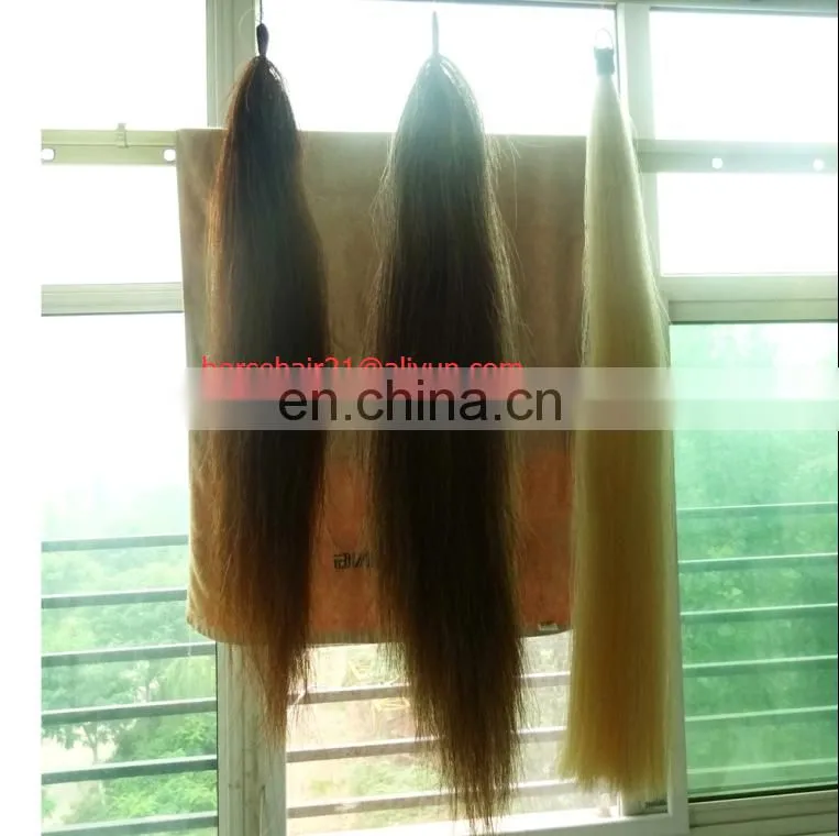 Fine quality horse hair and buy natural horse hair