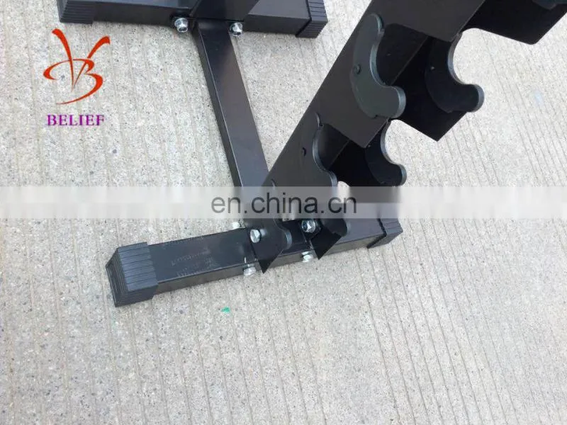 Dumbbell Steel Rack for Fitness Equipment Storage