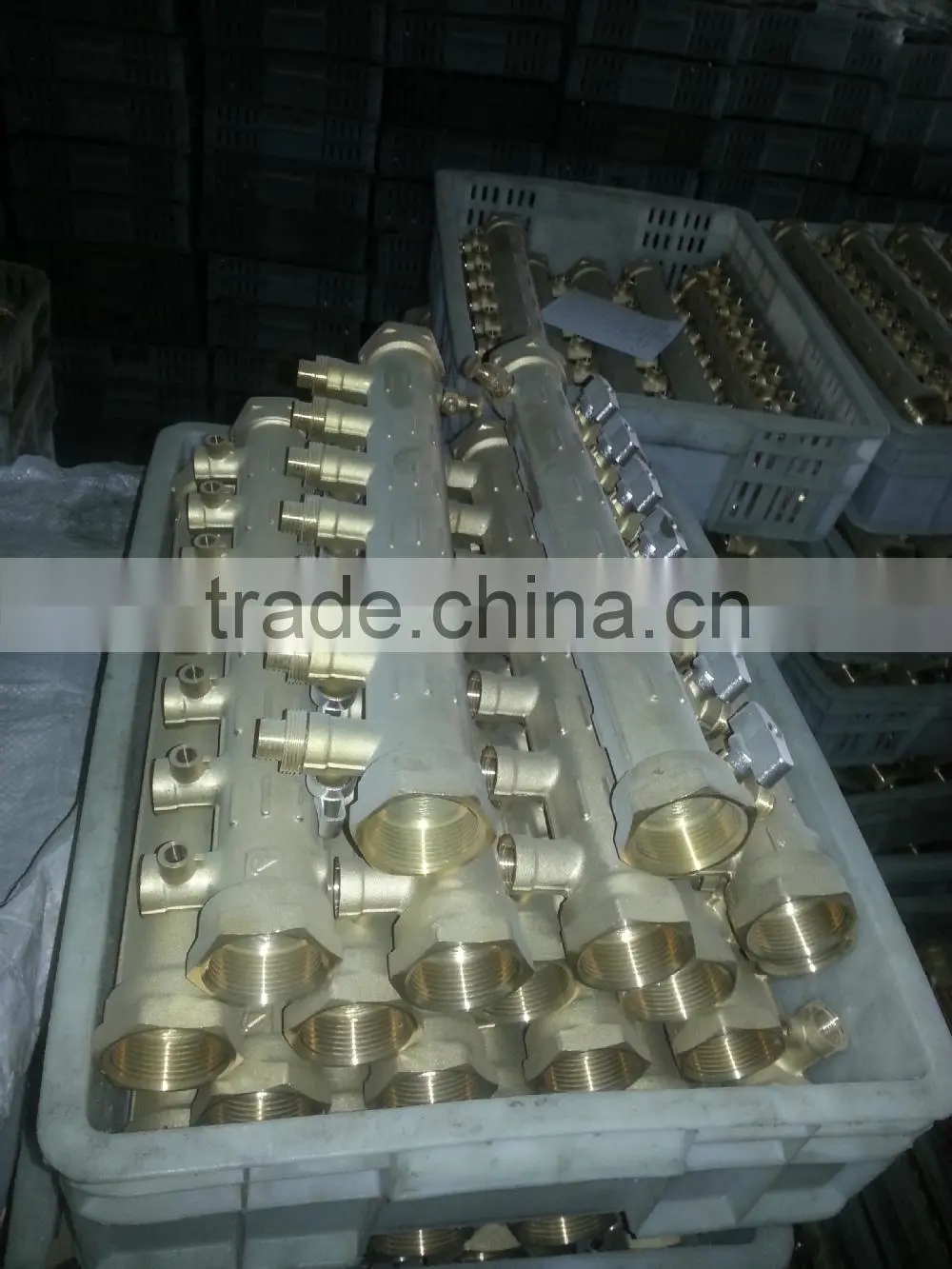 Floor Heating Systems manifold Type brass water manifold