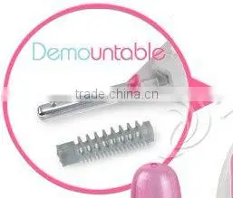 eyecurl heated eyelashes curler with brush