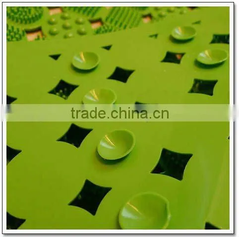 Large plastic bathroom floor mats
