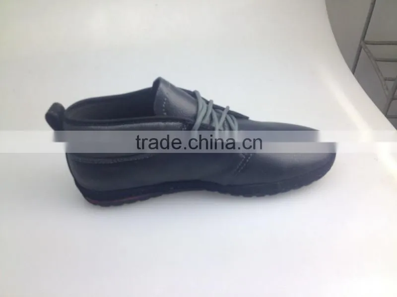2016 men brown black color leather upper rubber outsole light boot italiy styles