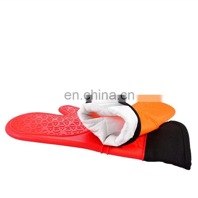 Silicone Oven Glove Silicon Gloves for kitchen Waterproof Heat Resistant BBQ Glove