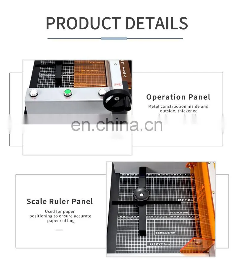 desktop paper cutter A4 size electric paper cutter