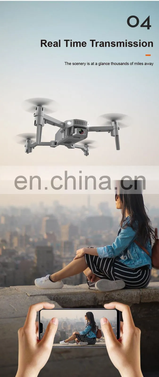 New Arrivals Toy Drone R16 Photography Quadcopter Mini Drone With 4k Dual Camera UAV