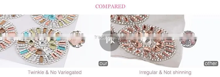 Hot Selling Hot Fix Rhinestone Sheet /Wholesale Export Iron On Rhinestone Sheet