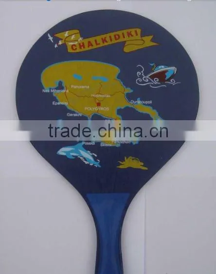 Summer paddle game bat set beach racket,Interesting Wooden Beach Bat and Ball Set,Promotional Wooden Beach Bat With Ball