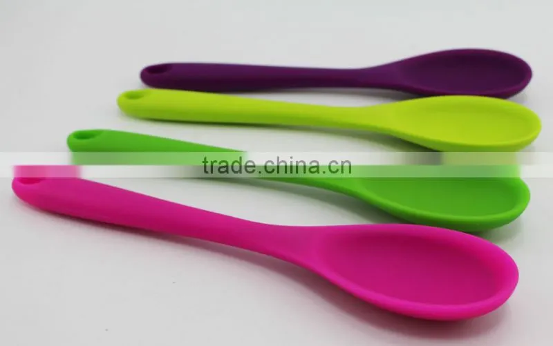 Original Wholesale silicone soup serving spoon