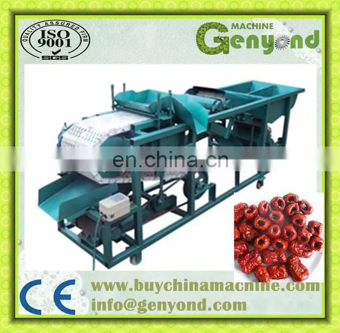 Automatic dates pitter machine/Date pitting processing machine/Date seed removing machine