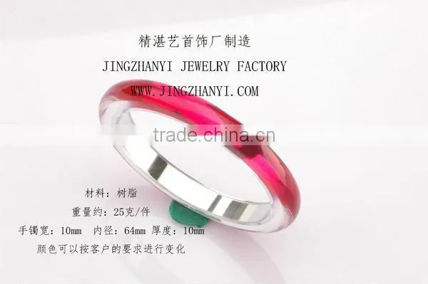 Glossy effect Resin quality Bangle