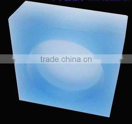 decorative bricks glass block size