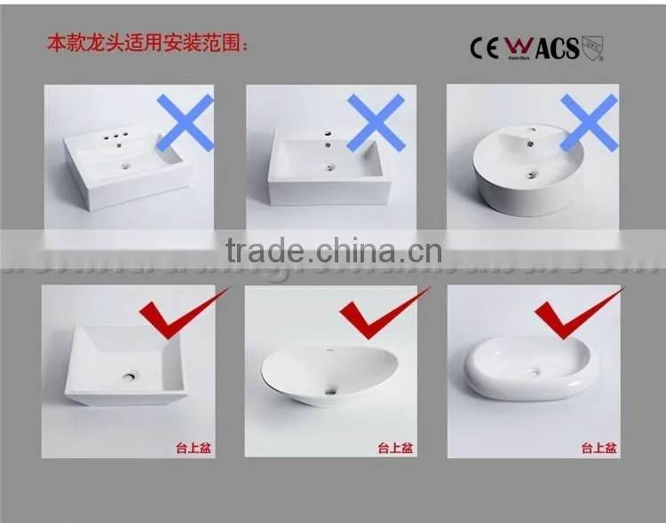 Brass Material Bathroom Water Basin tap and Faucet