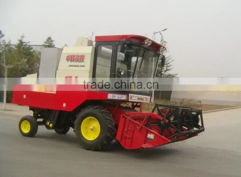 4LZF-5 large wheat combine harvester