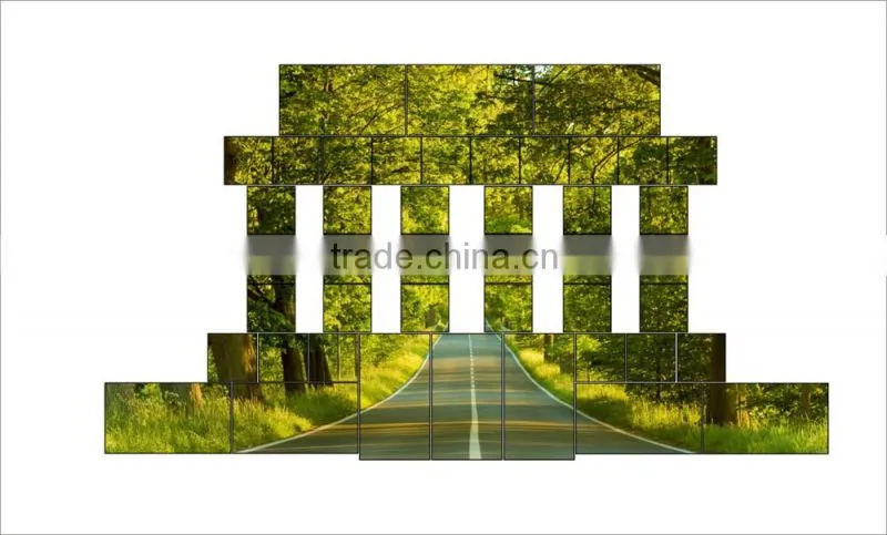 Wholesale Low Price China Manufacturer Hd 55" 46 panels Narrow Bezel Lcd Display video wall